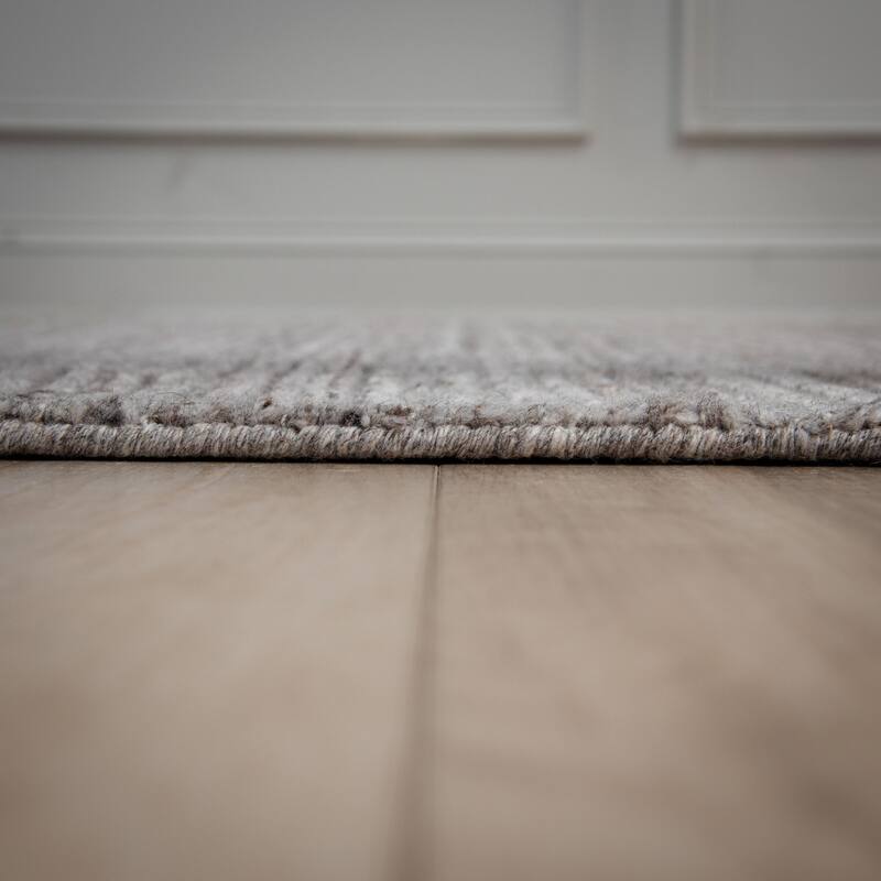 Alora Decor Deluxe Hand Loomed Heathered High/Low Rug