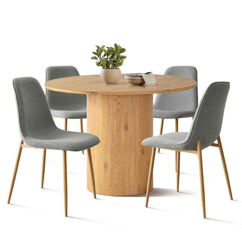 5-Piece Round Dining Table Sets