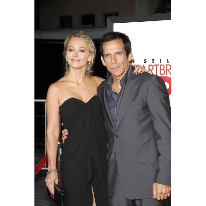 Shop Christine Taylor Ben Stiller At Arrivals For Premiere Of The Heartbreak Kid Manns Village Theatre Los Angeles Ca September 27 20 Overstock 24374075