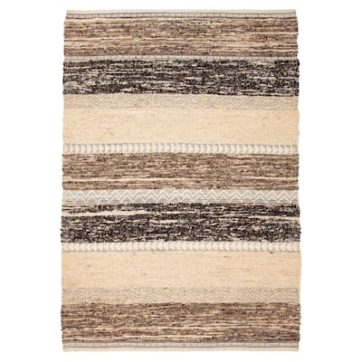 Sienna Brown Rug 5'5" x 7'11" - 5'5 x 7'11