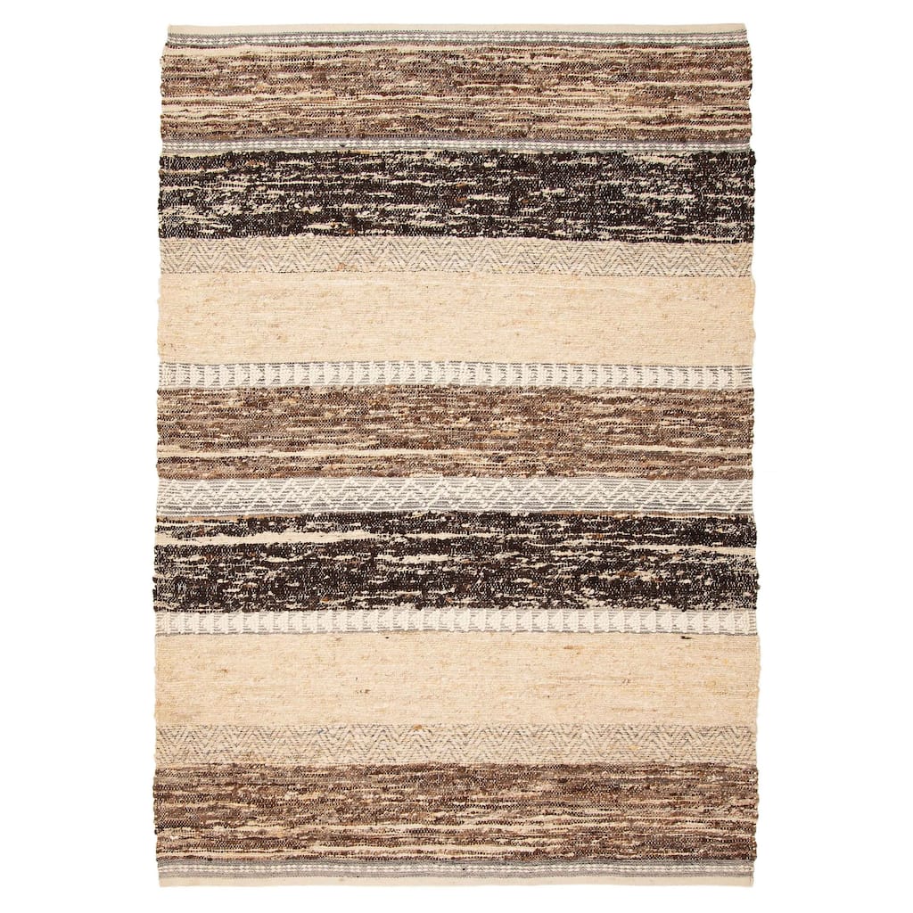 Sienna Brown Rug 5'5" x 7'11" - 5'5 x 7'11
