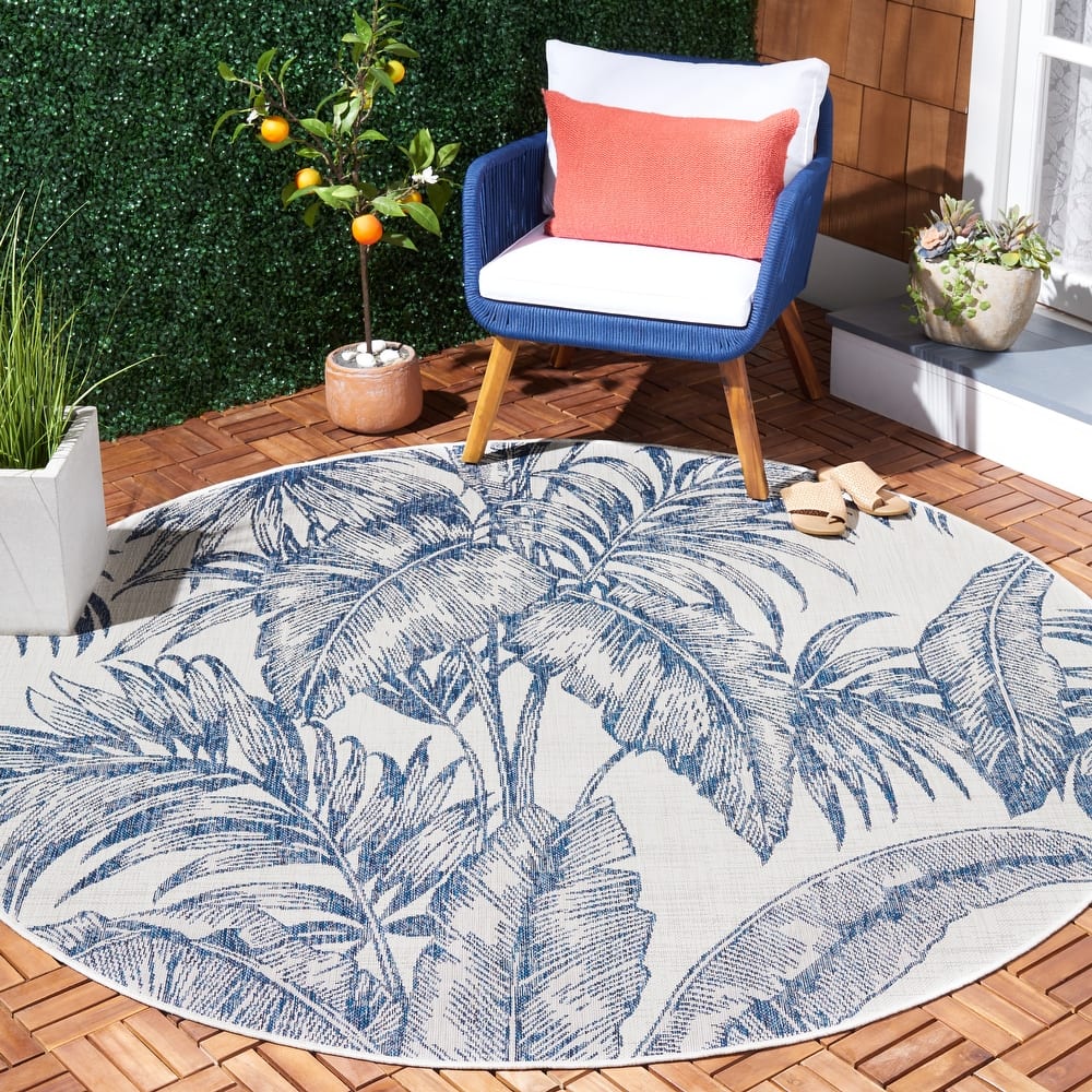 SAFAVIEH Courtyard Arusyak Transitional Indoor/Outdoor Rug