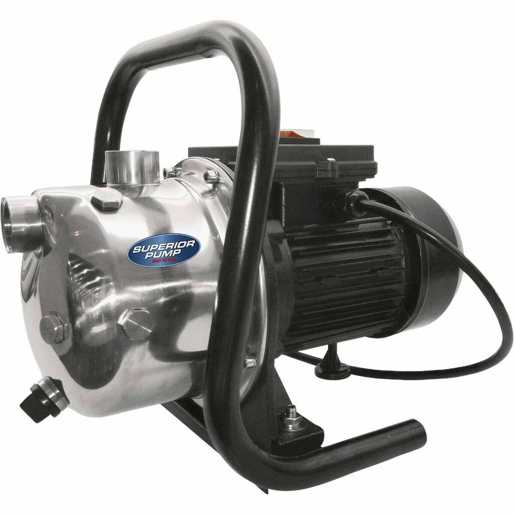 Superior Pump 1 HP Stainless Steel Portable Sprinkler Pump - 1 Each