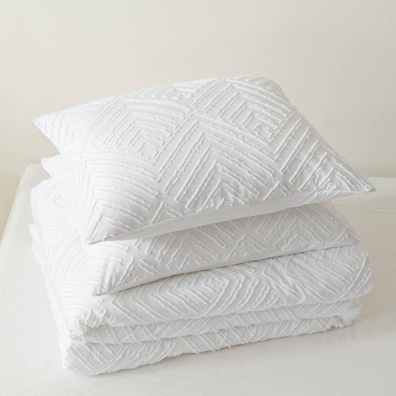 Boho Bedding Comforter Extra Fluffy with Tufted Design On Sale Bed