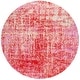 preview thumbnail 76 of 90, SAFAVIEH Adirondack Lida Modern Abstract Distressed Rug 4' Round - Red/Gold - Round