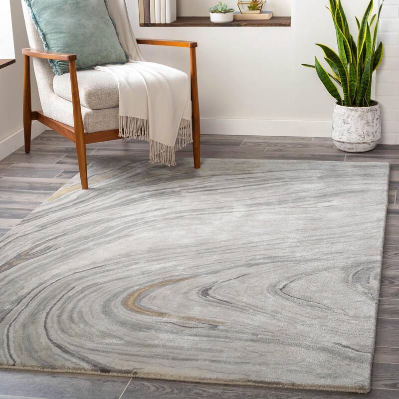 Communite Minimalist Abstract Hand Tufted Area Rug