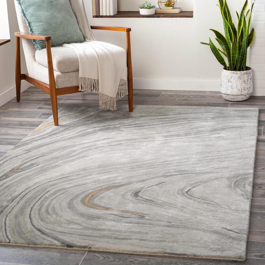 Communite Minimalist Abstract Hand Tufted Area Rug