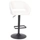 preview thumbnail 118 of 178, Vinyl Adjustable Height Barstool with Rounded Mid-Back