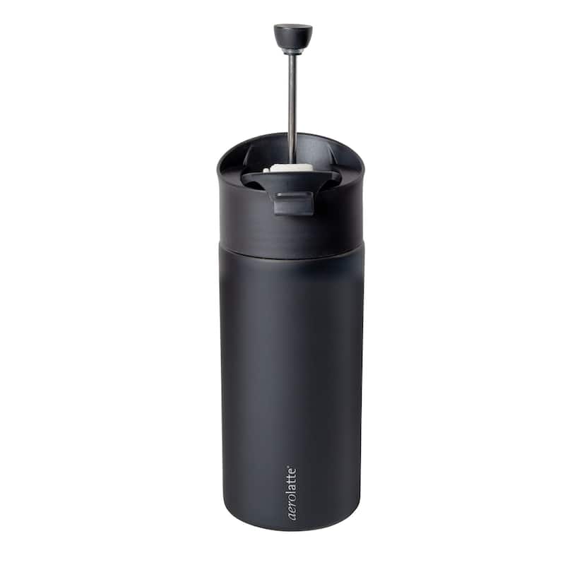 Aerolatte French Press To Go Portable Travel Mug, Brews 12-Ounces - 12 oz