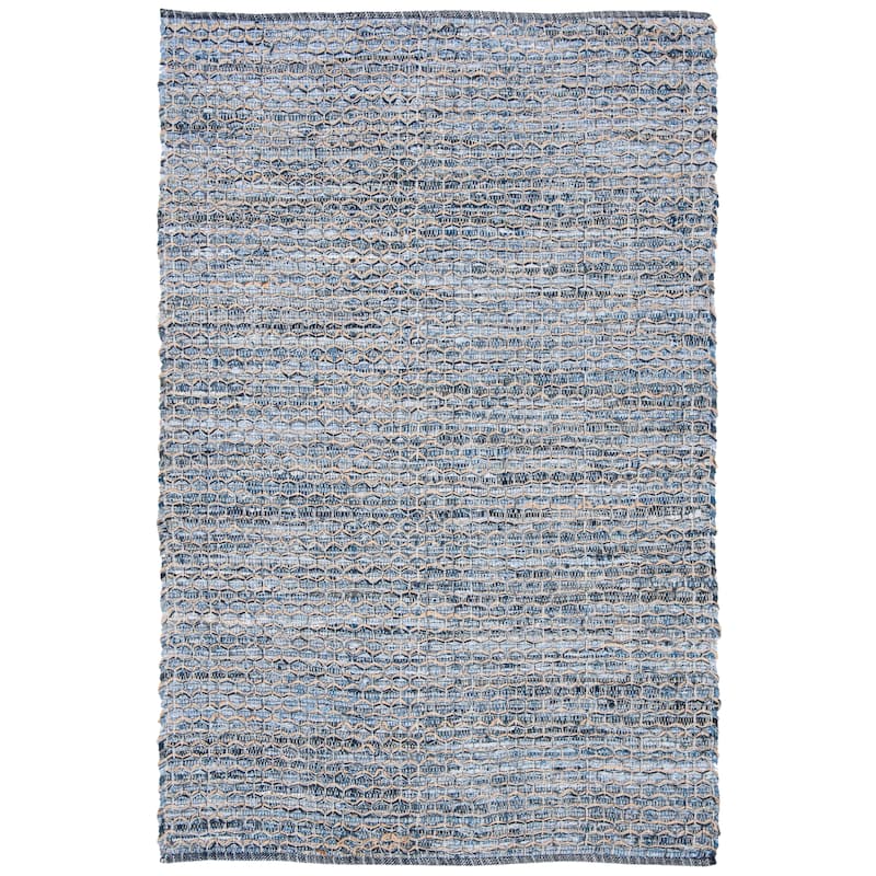 SAFAVIEH Handmade Montauk Zuhre Casual Geometric Cotton Rug