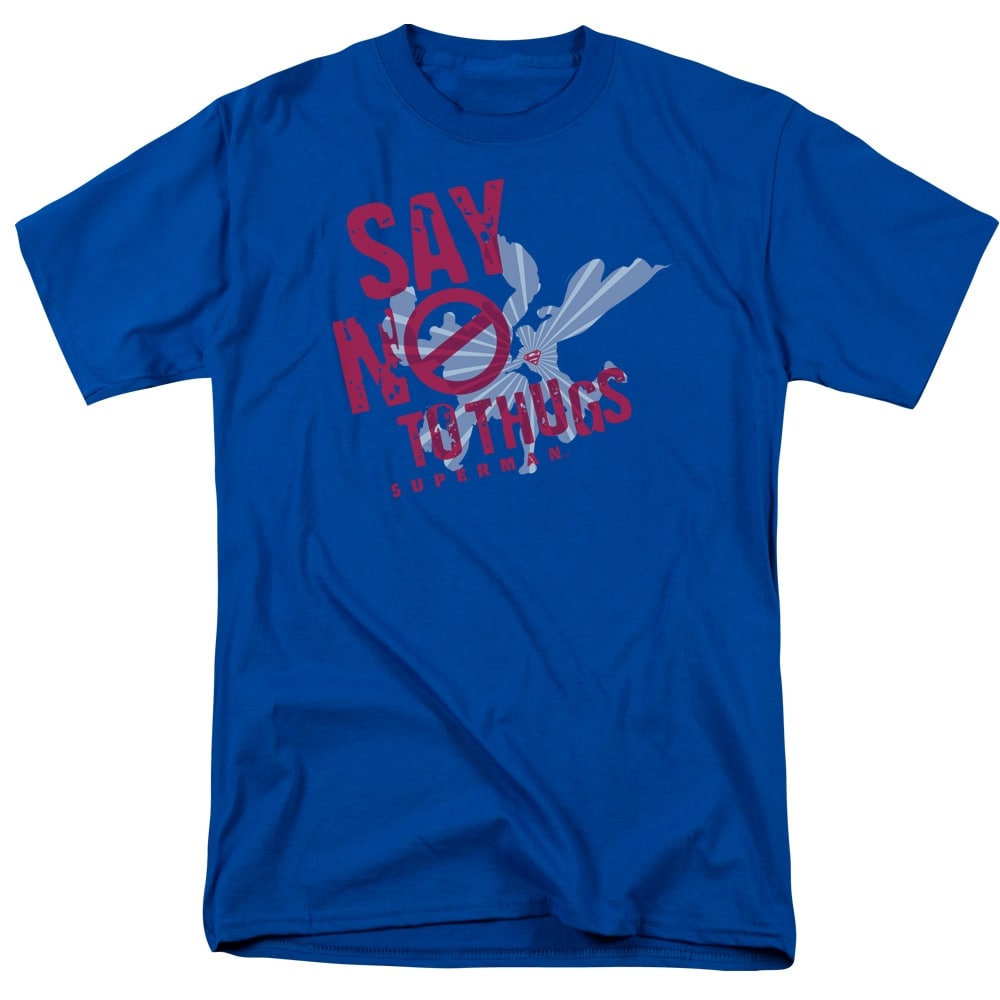 Superman Omnipresent Adult Ringer T Shirt