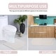 preview thumbnail 34 of 165, Waterford Collection 100% Cotton Non-Slip Bathroom Rug Set, Machine Washable Bath Rug, 4 Piece Bath Mat Set with Contour