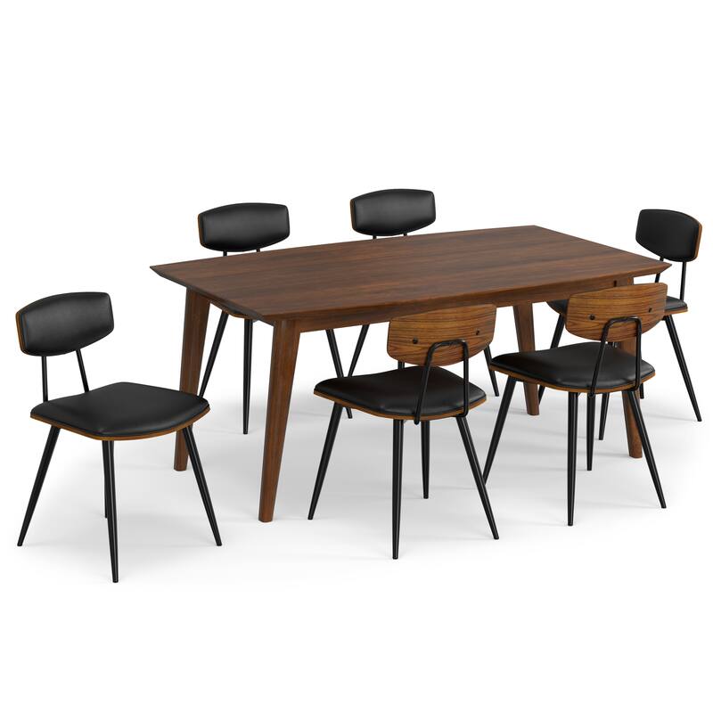 Simpli Home Mavis / Draper 7-Piece Dining Set
