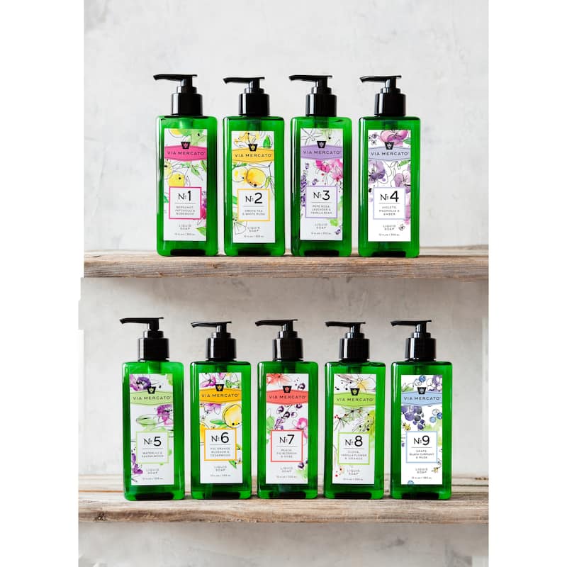 Via Mercato Liquid Hand Soap No 6 - Fig Orange Blossom & Cedarwood