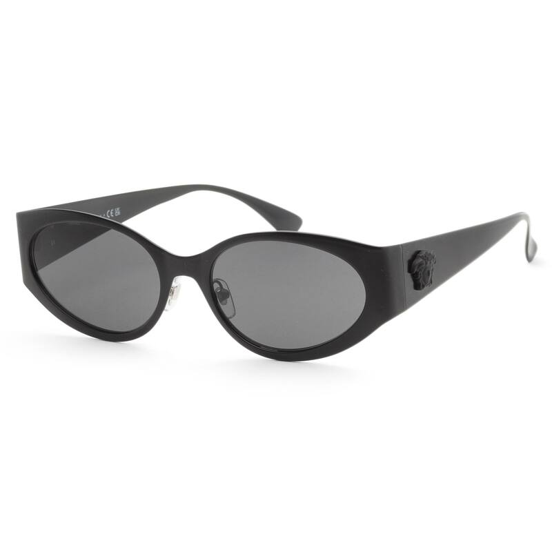 Versace Women's 56mm Matte Black Sunglasses