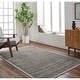 preview thumbnail 6 of 38, Mobley Modern & Contemporary Border Area Rug 10' x 14' - Black/Gray