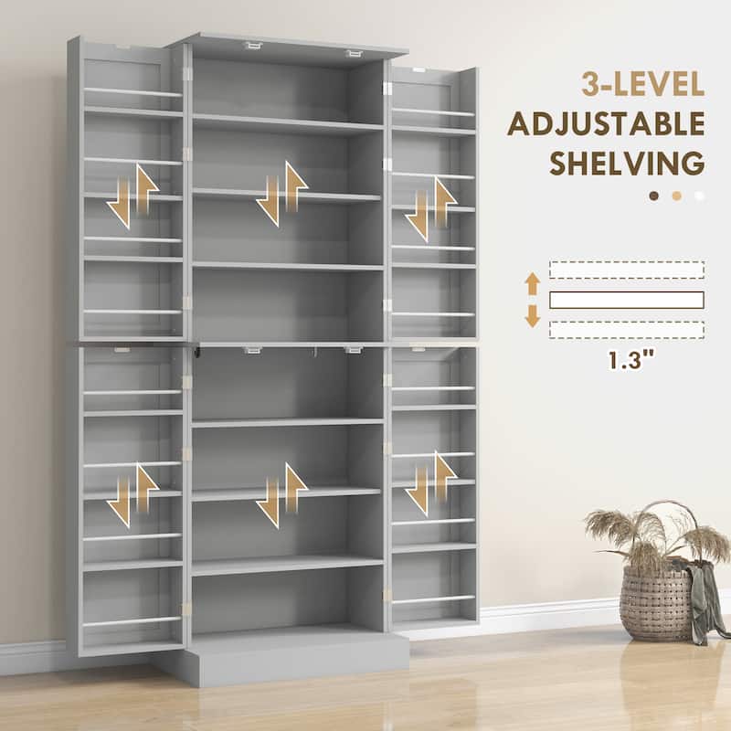 Kitchen Pantry Cabinet Storage Cabinet