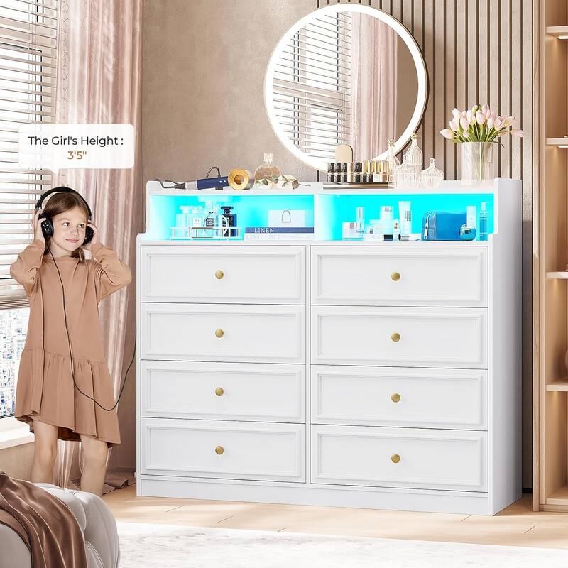 Dresser for Bedroom Dressers & Chests of Drawers Storage Organizer