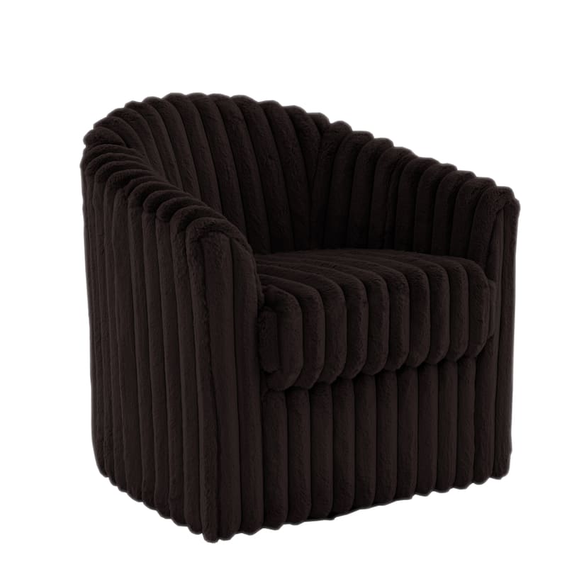Single Sofa Armchair Swivel Barrel Chair