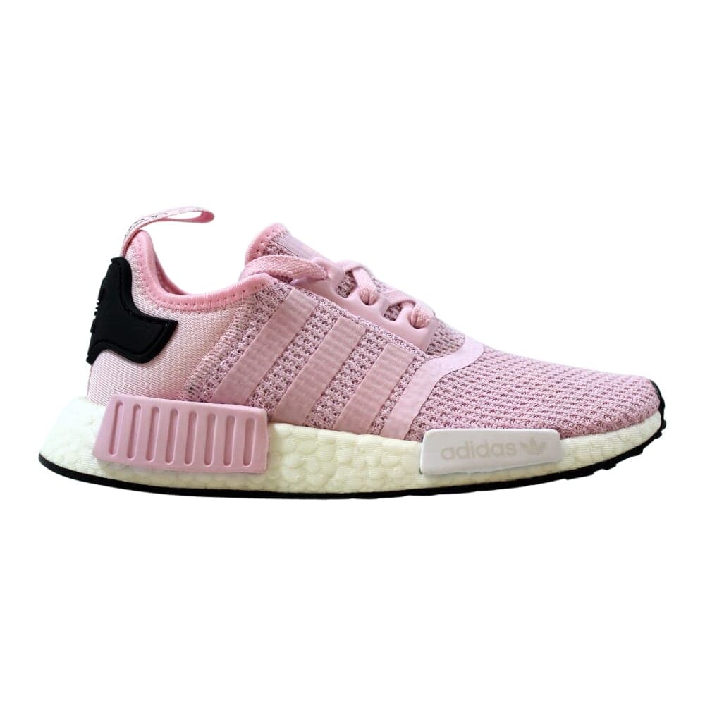 adidas nmd r1 black white clear pink