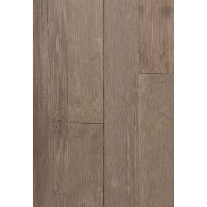 Peel and Stick Solid Wood Wall Paneling, Assorted Length, 5-inch Width, 19 sq ft