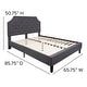 preview thumbnail 8 of 121, Tufted Platform Bed with 10 Inch Pocket Spring Mattress