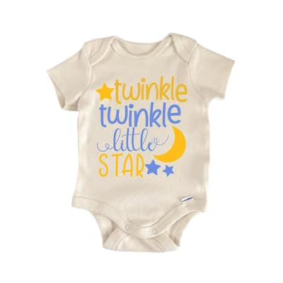 Twinkle Twinkle Little Star Nursery Rhyme - Baby Boy Girl Clothes Bodysuit Funny Cute