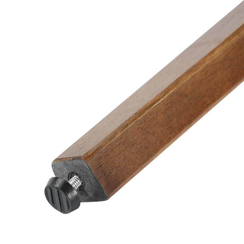 Christopher Knight Home - Bracken Retro Nordic Counter Height Bar Table with Solid Wood Legs & Cross-Reinforced Beams