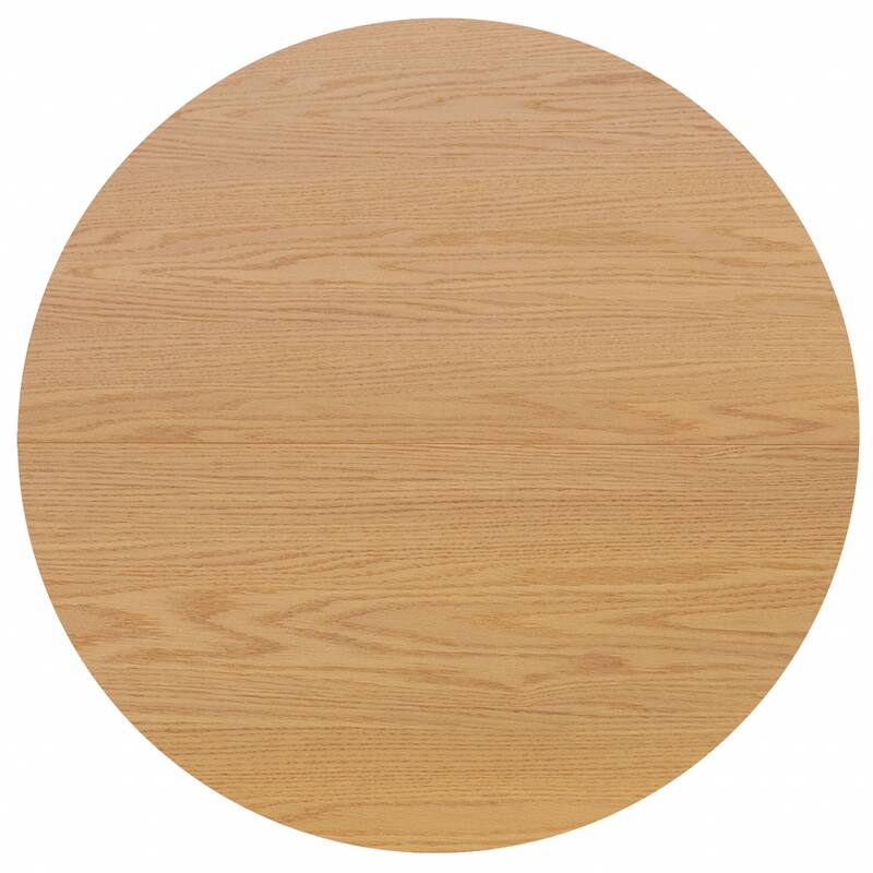 Christopher Knight Home - Camden Modern Expandable Oval Dining Table Base with Fluted Pedestal Design