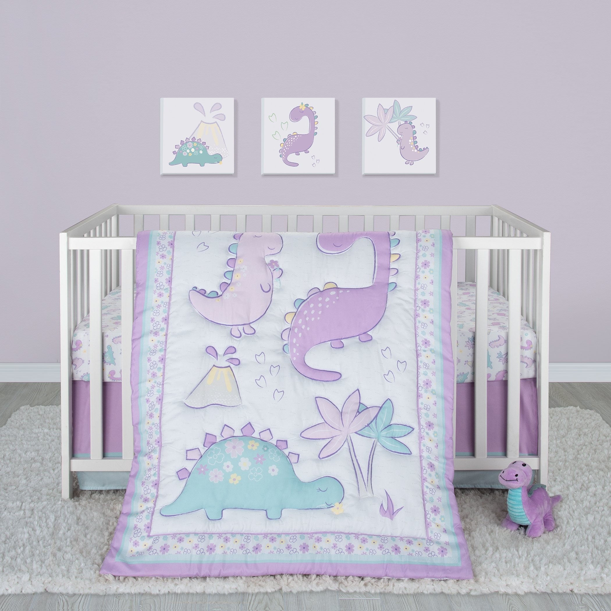 Blizzard elephant crib set best sale