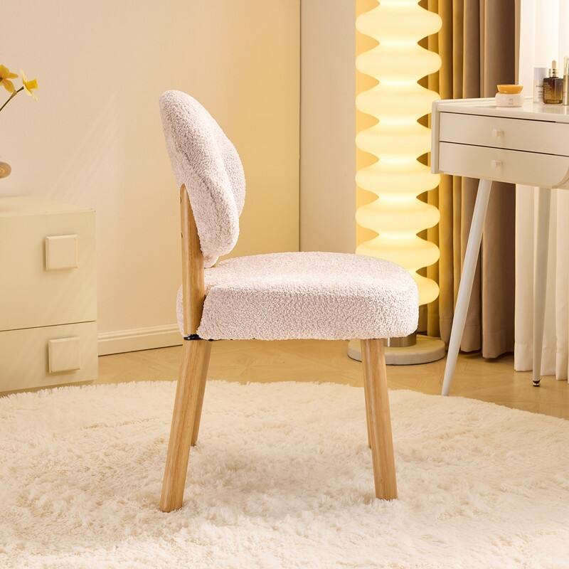 Cloud Puff Soft Accent Chair – Cozy Vanity & Lounge Chair