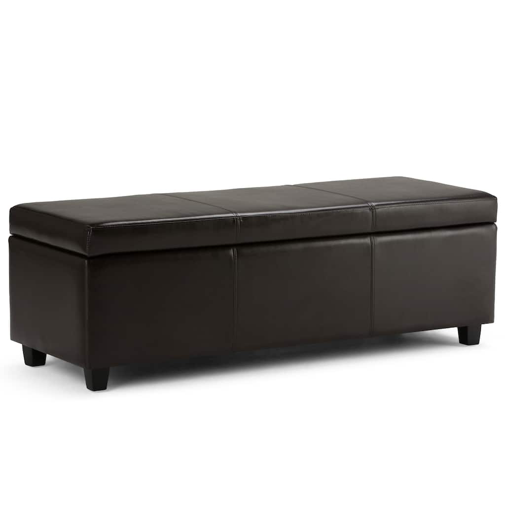 Modern Storage Ottoman Bench for Living Room