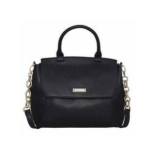 Flap Tahari Handbags Our Best Clothing Shoes Deals Online Tahari Womens Changeling Satchel Handbag Faux Leather Pebbled Medium