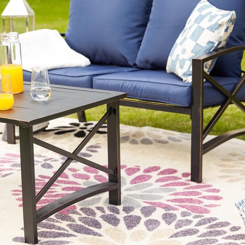 PATIO FESTIVAL 4-Person Outdoor Conversation Set with Cushions