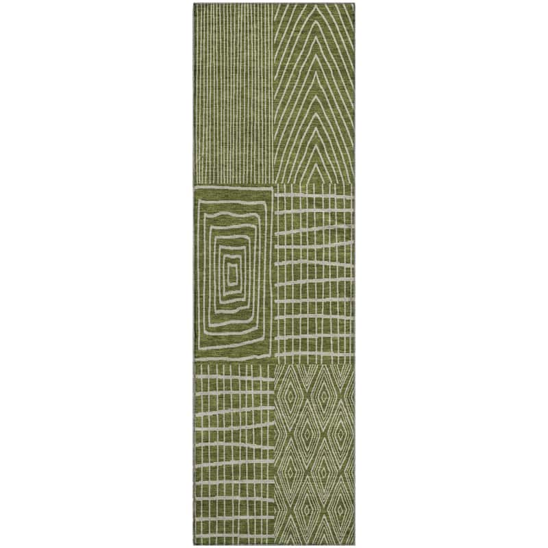 Premium Washable Super Soft Modern Geo Charm Mayfield Rug