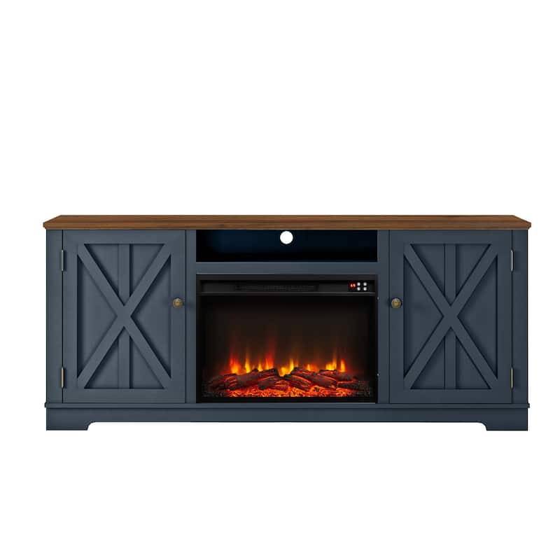 70" Farmhouse TV Stand Console for TVs up to 75 inch - 70" in Width