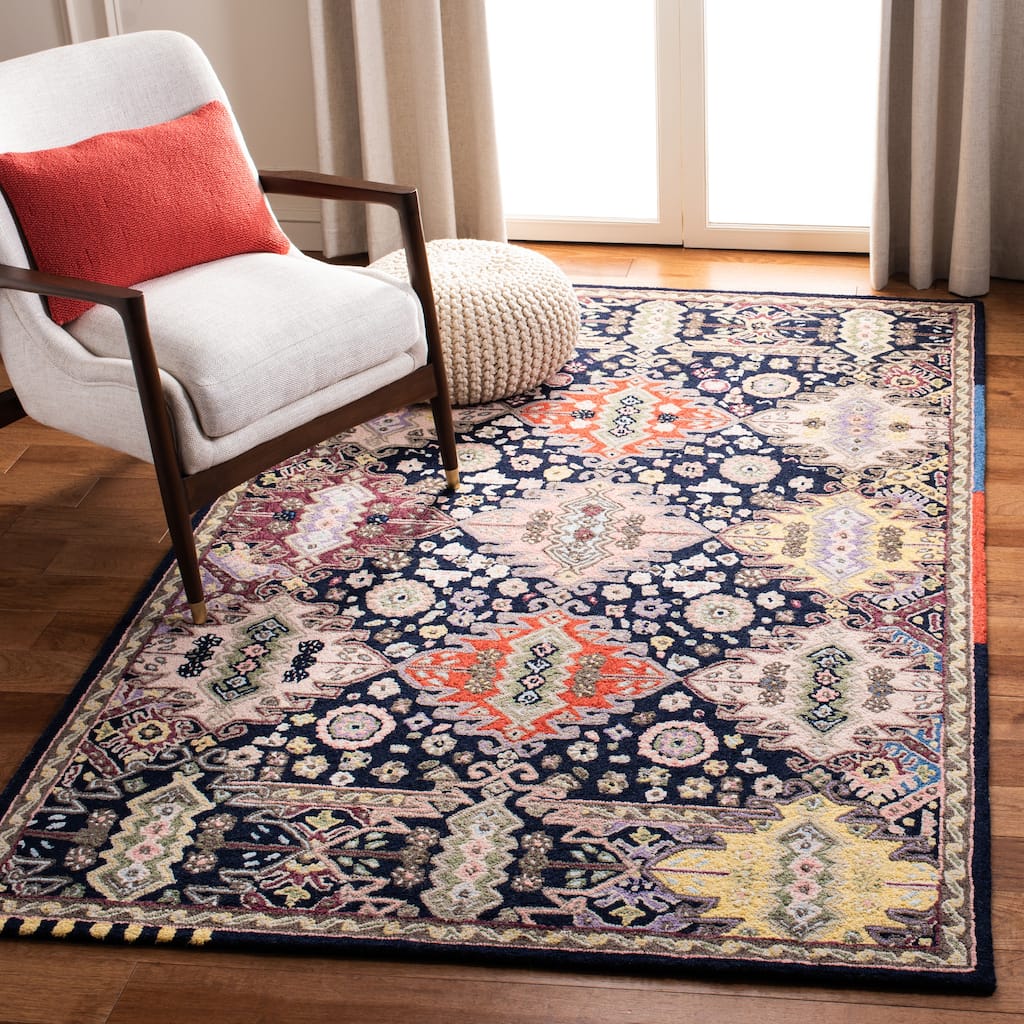 SAFAVIEH Handmade Bellagio Kurumi Modern & Contemporary Oriental Wool