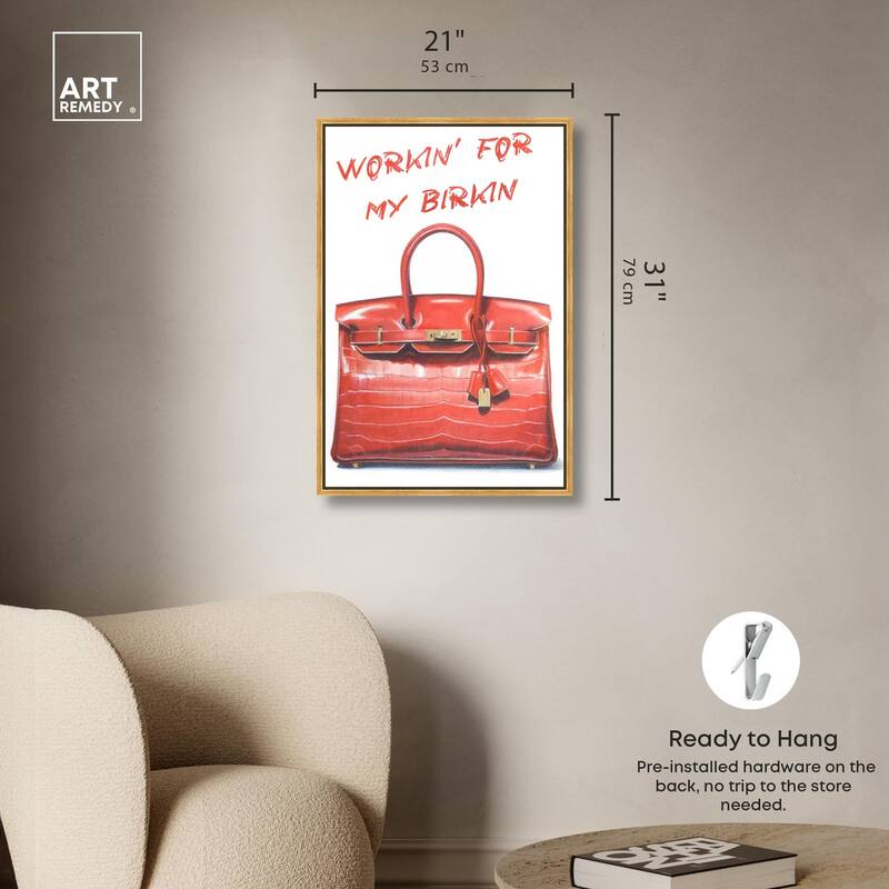 Doll Memories - Red Dream Canvas by Art Remedy