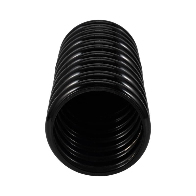 Sagebrook Home's Ribbed Texture Neutral Glass Vase