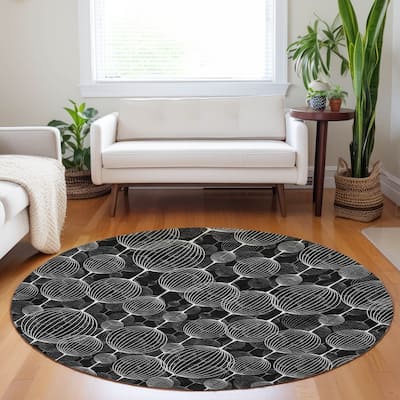 Premium Washable Super Soft Modern Chic Stripe Mayfield Rug