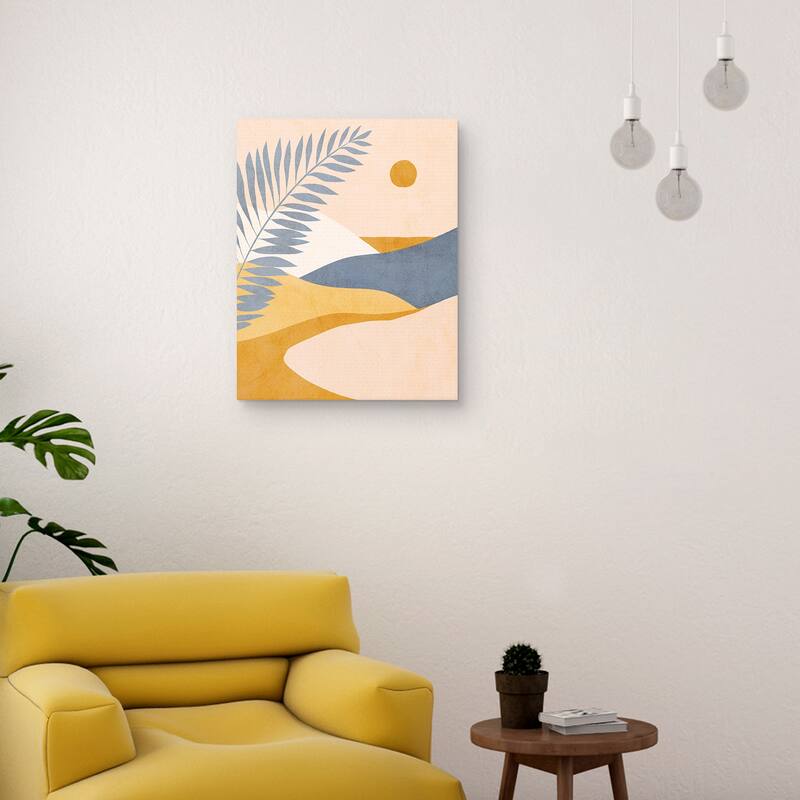 Tropical Summer by Dominique Vari Canvas Art Print