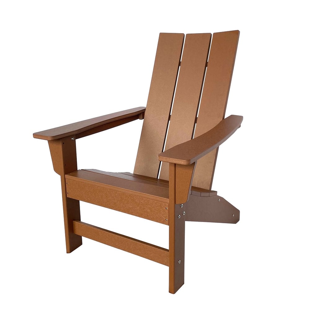 Marina All Weather Poly Lumber Outdoor Modern Adirondack Chair