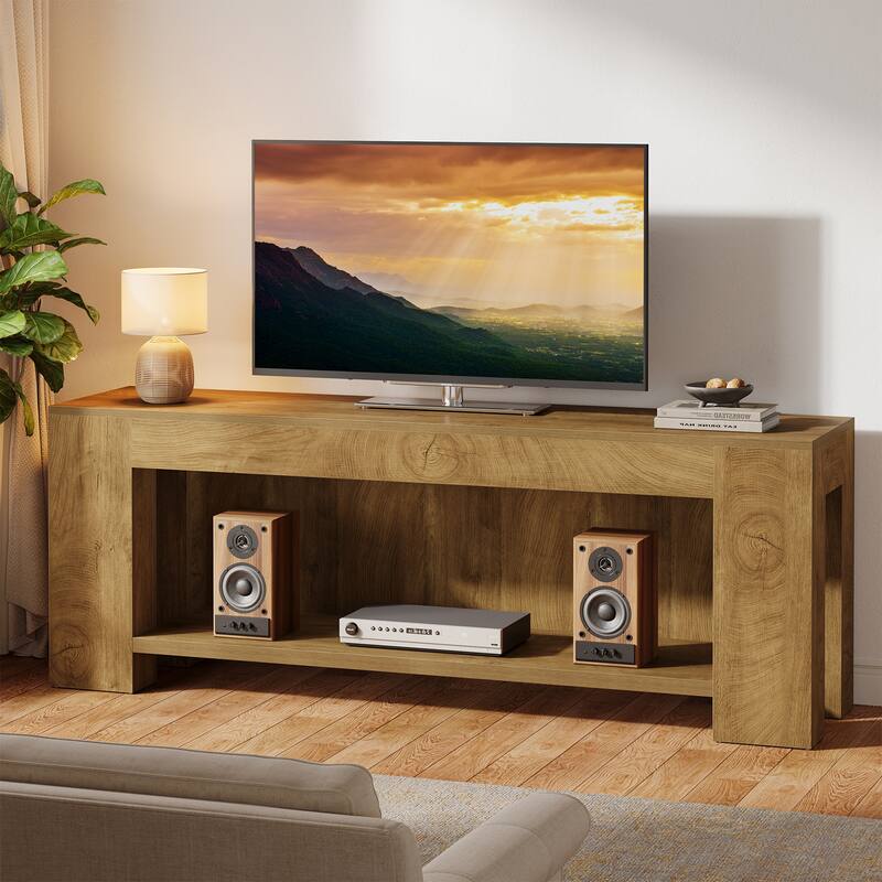 TV Stand for 60/65/75-Inch TVs, 63" Entertainment Center