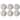 Abode Homewares Garden Vines NewWave Melamine Salad Plate - Cream - 8.4" - Set of 6
