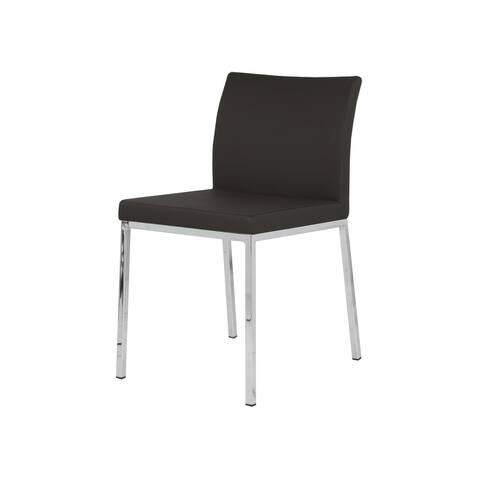 Kahlo Modern Urban Moulded Foam Leather Dining Chair
