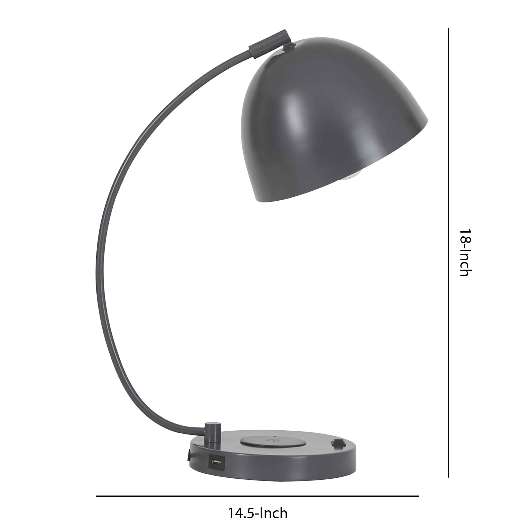 Curved desk hot sale lamp