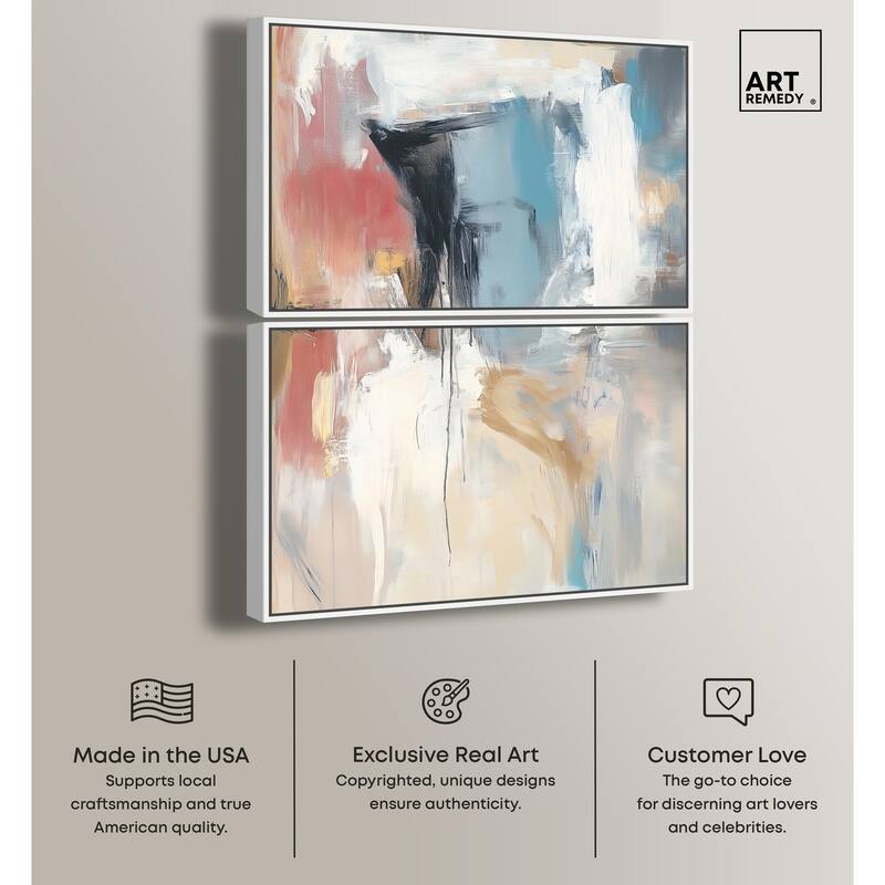 Sanctuary IV Canvas Set of 2 by Art Remedy