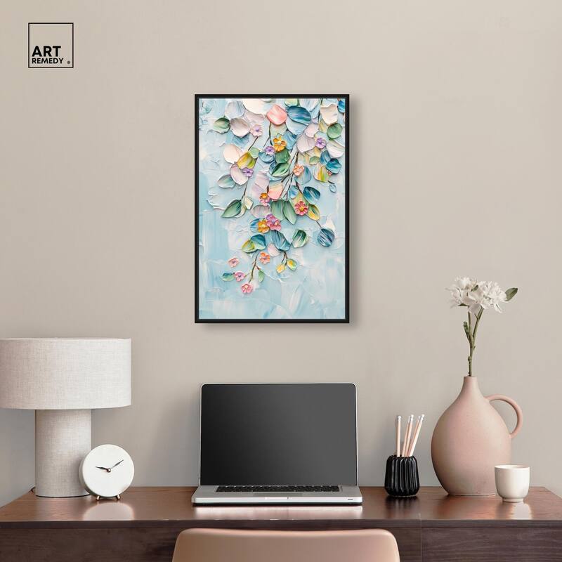 Textured Tendrils II Canvas by Art Remedy