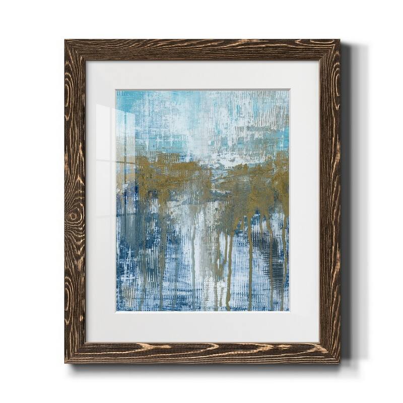Path to Huntington Beach-Premium Framed Print - Ready to Hang - 17X20 - Walnut
