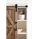 preview thumbnail 17 of 57, Kate and Laurel Cates Decorative Wood Cabinet with Sliding Barn Door - 22x28